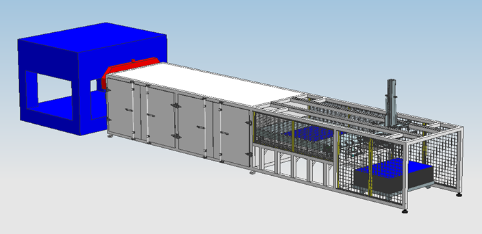 Automated equipment for automotive interior molding forming